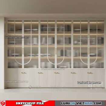 230413. Liquor Cabinet Sketchup Models