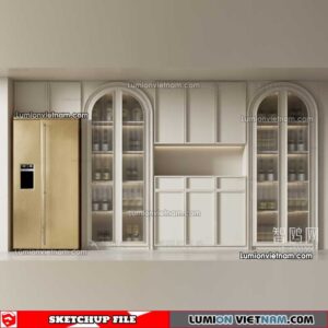 230413. Liquor Cabinet Sketchup Models