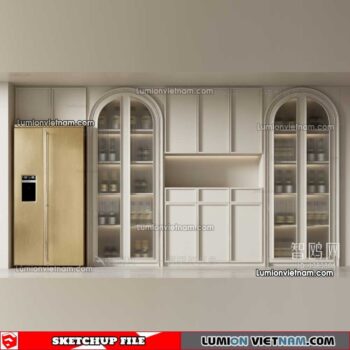 230413. Liquor Cabinet Sketchup Models
