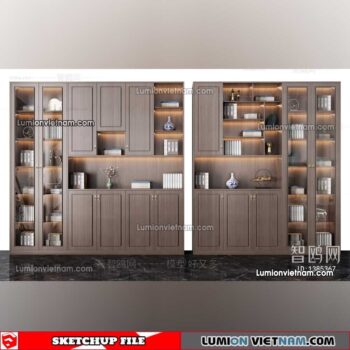 230413. Liquor Cabinet Sketchup Models