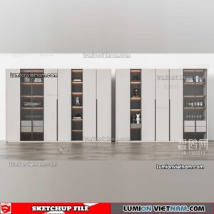 230413. Liquor Cabinet Sketchup Models