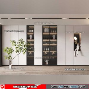 230413. Liquor Cabinet Sketchup Models