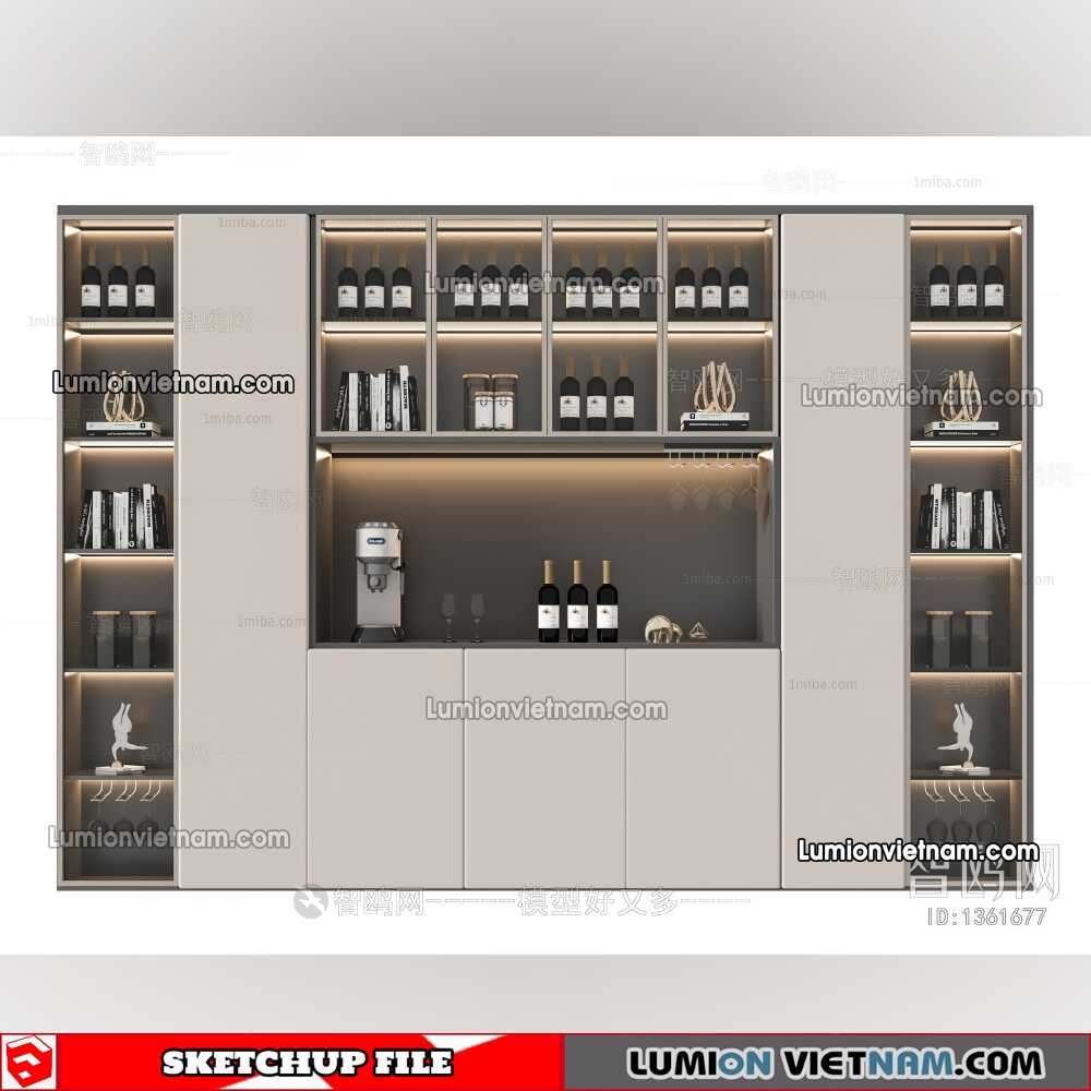 230413-Liquor-Cabinet-(63)-Sketchup-Models