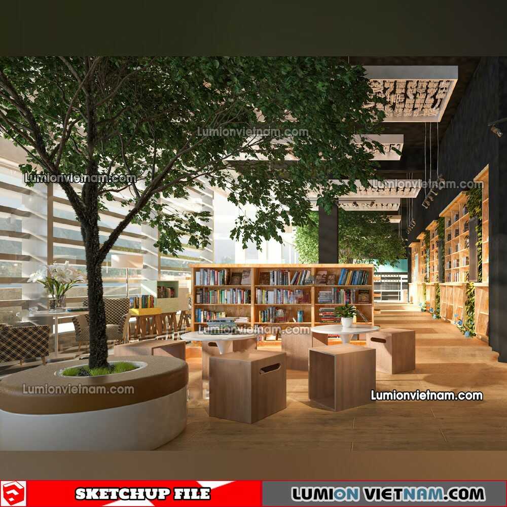 230417-Library-Room-23-Sketchup-Models