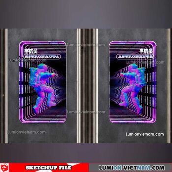 230419. Neon Light Sketchup Models