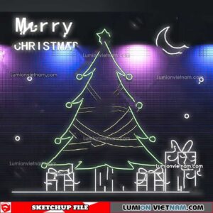 230419. Neon Light Sketchup Models