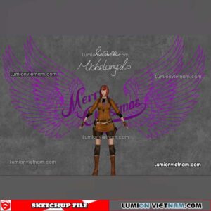 230419. Neon Light Sketchup Models