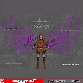 230419. Neon Light Sketchup Models