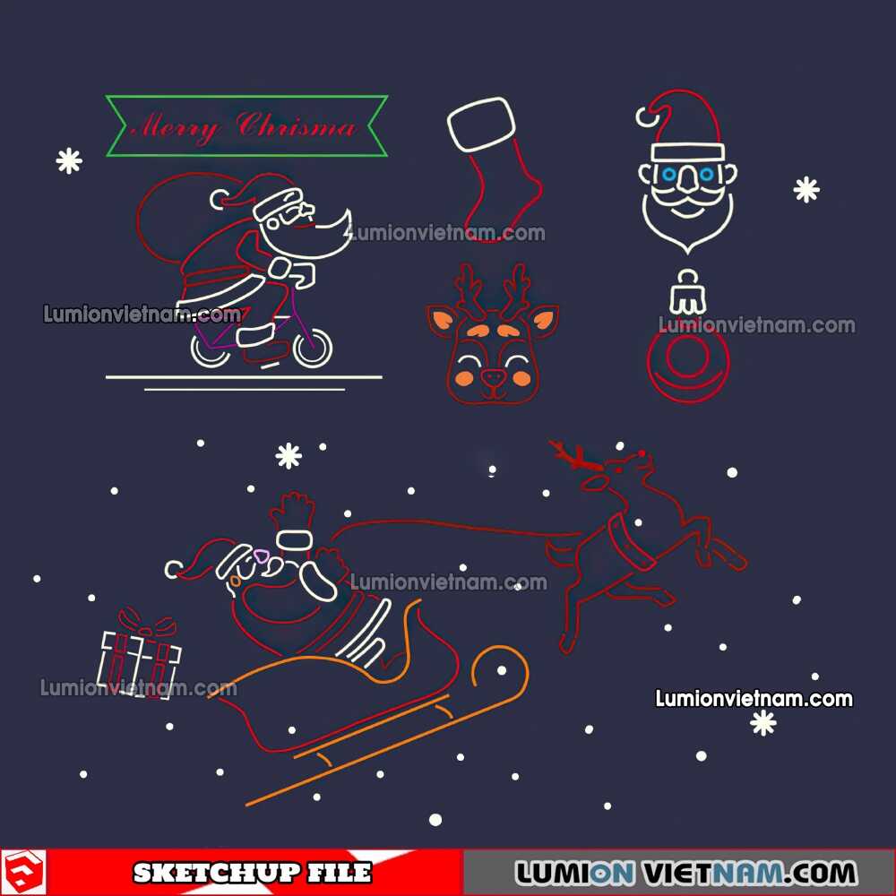 230419-Neon-Light-(55)-Sketchup-Models