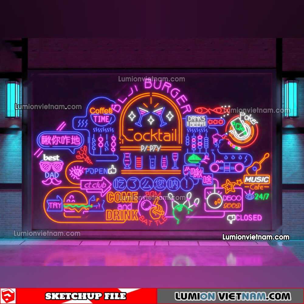 230419-Neon-Light-(74)-Sketchup-Models