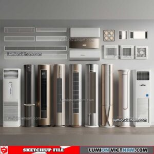 230424. Air Conditioning Sketchup Models