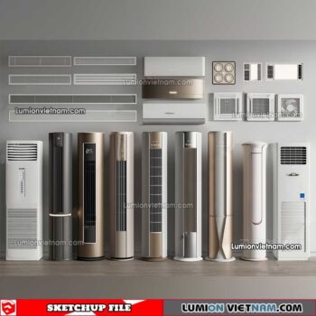 230424. Air Conditioning Sketchup Models