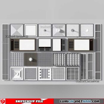 230424. Air Conditioning Sketchup Models