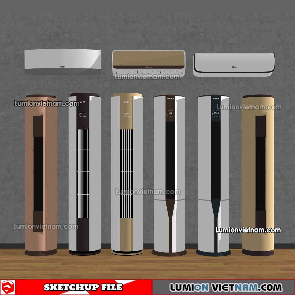 230424-Air-Conditioning-(19)-Sketchup-Models