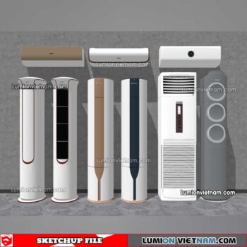 230424. Air Conditioning Sketchup Models