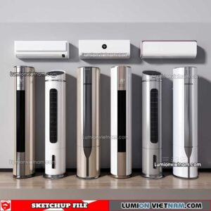 230424. Air Conditioning Sketchup Models