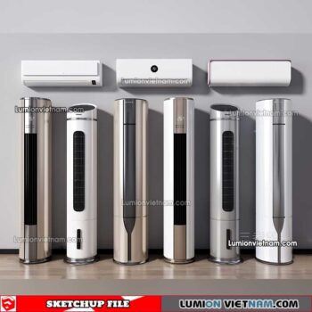 230424. Air Conditioning Sketchup Models