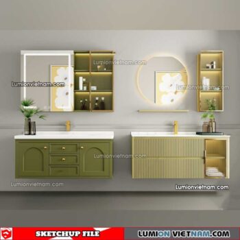 230426. Lavabo Cabinet Sketchup Models
