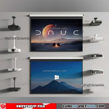 230504. Projector Sketchup Models