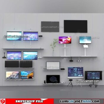 230504. Projector Sketchup Models