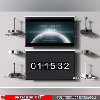 230504. Projector Sketchup Models