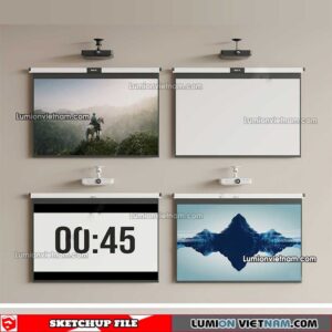 230504. Projector Sketchup Models