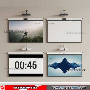 230504. Projector Sketchup Models