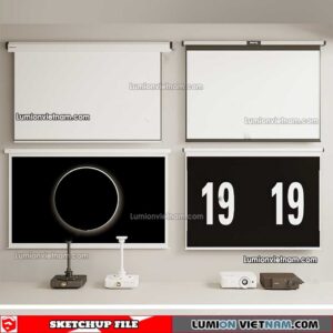 230504. Projector Sketchup Models