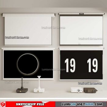 230504. Projector Sketchup Models