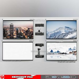 230504. Projector Sketchup Models