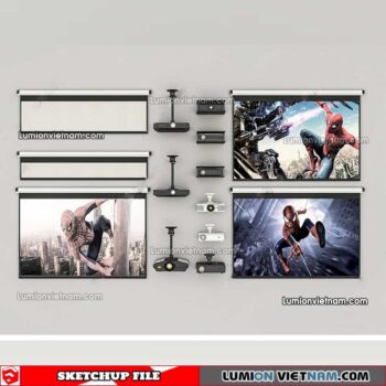 230504. Projector Sketchup Models