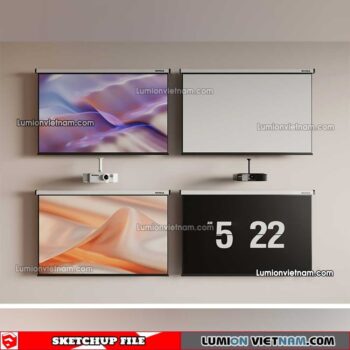 230504. Projector Sketchup Models