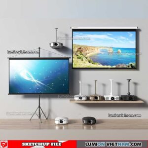 230504. Projector Sketchup Models