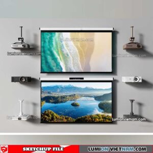 230504. Projector Sketchup Models