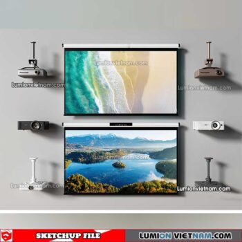 230504. Projector Sketchup Models