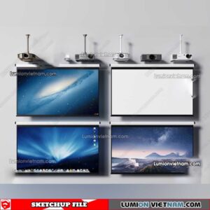 230504. Projector Sketchup Models