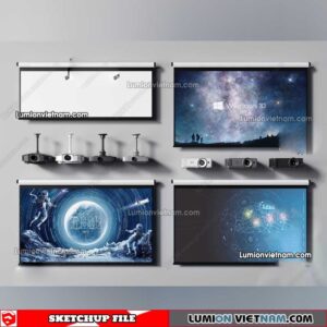 230504. Projector Sketchup Models