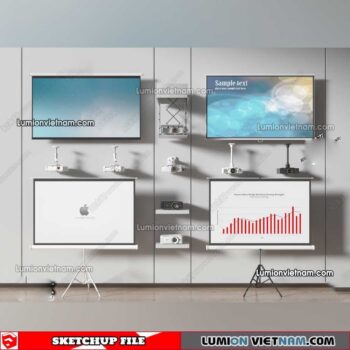 230504. Projector Sketchup Models