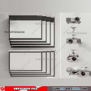 230504. Projector Sketchup Models