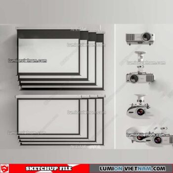 230504. Projector Sketchup Models