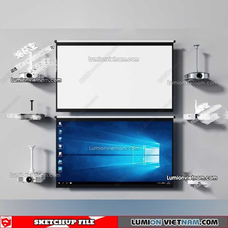 230504. Projector Sketchup Models