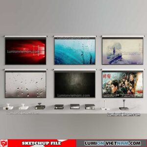 230504. Projector Sketchup Models