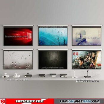 230504. Projector Sketchup Models