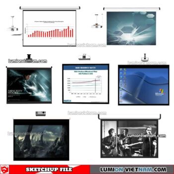 230504. Projector Sketchup Models