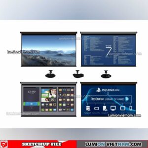 230504. Projector Sketchup Models