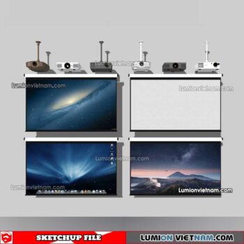 230504. Projector Sketchup Models