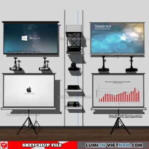 230504. Projector Sketchup Models