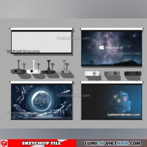 230504. Projector Sketchup Models