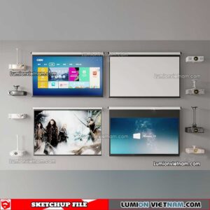 230504. Projector Sketchup Models