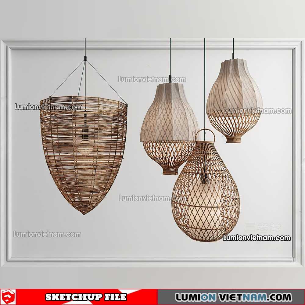 230508-Bamboo-Lamp-(11)-Sketchup-Models